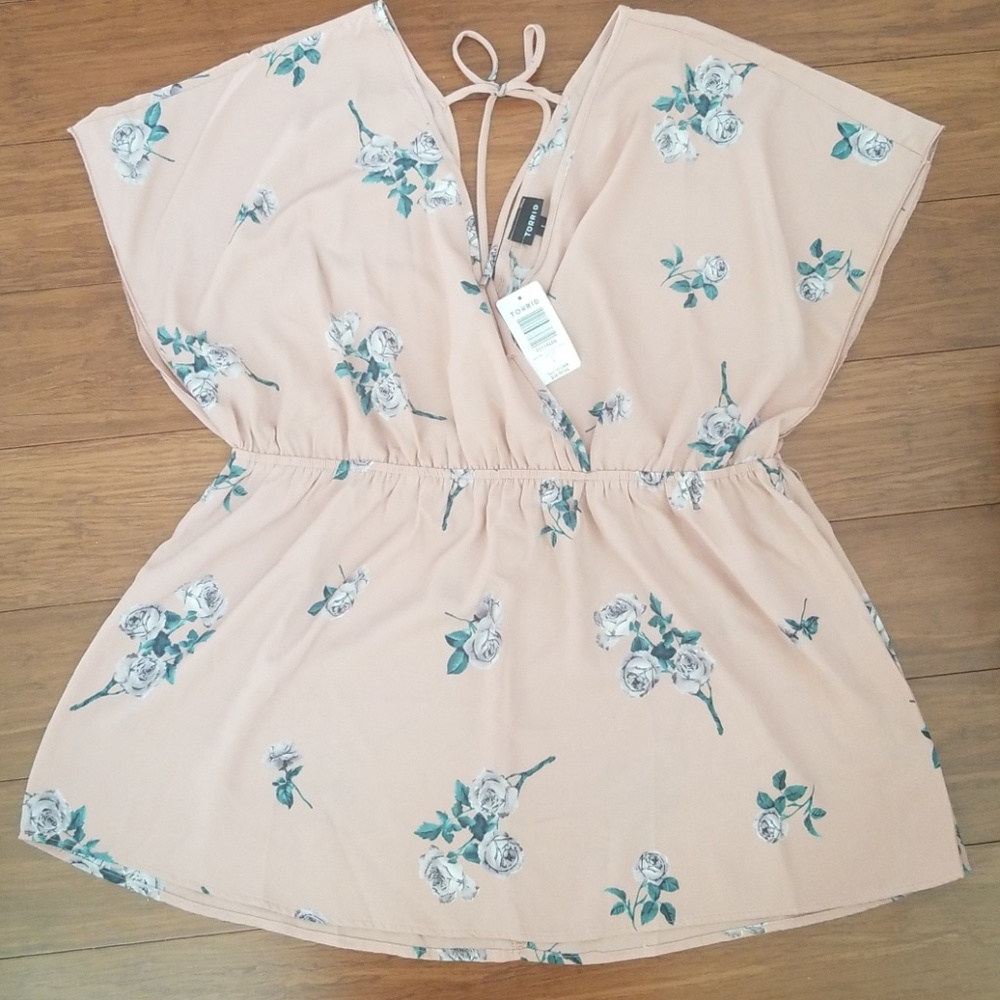Torrid Pink Floral Babydoll
